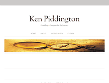 Tablet Screenshot of kenpiddington.com